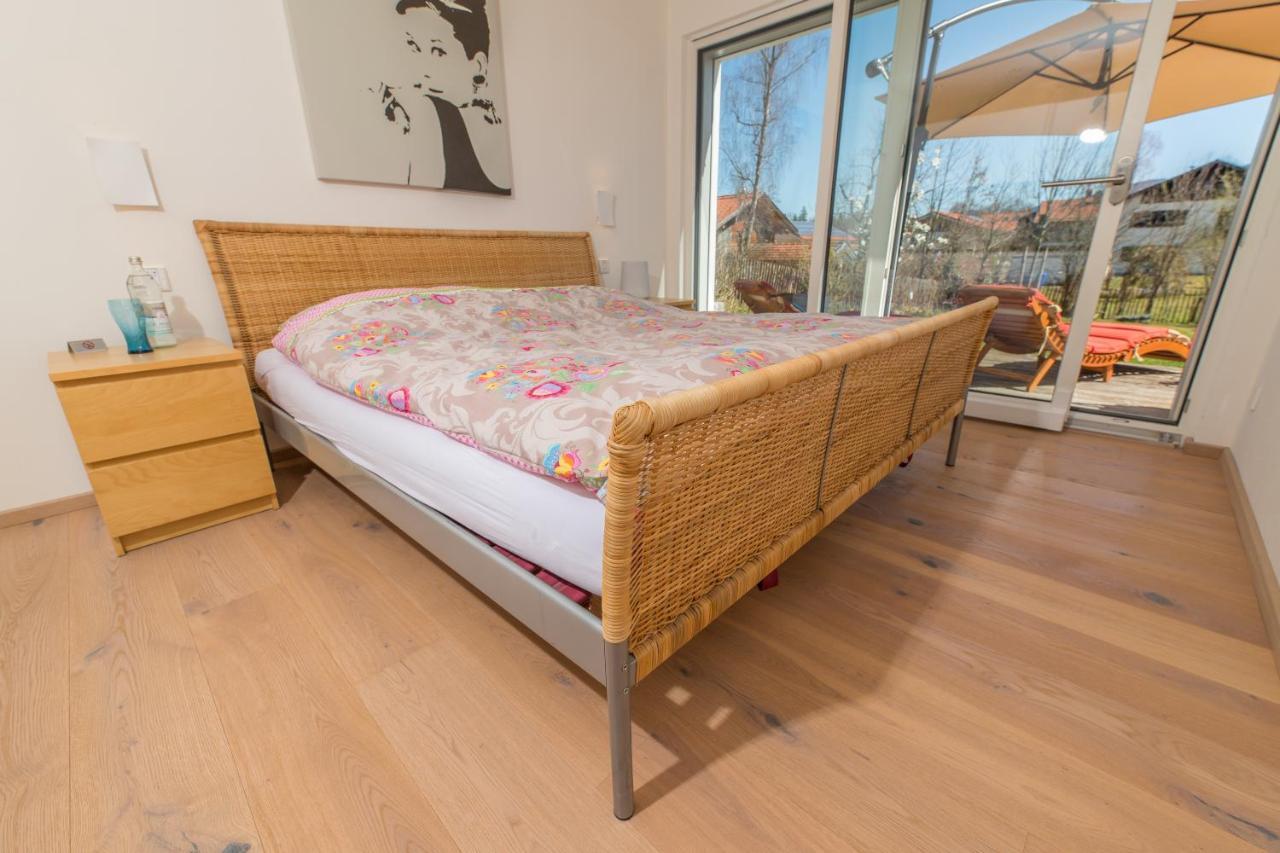 Helle Wohnung Mit Bergblick & Eigener Terrasse Bad Tolz Luaran gambar